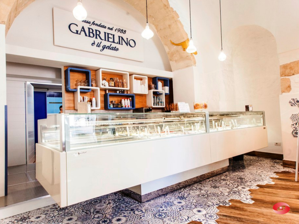 Gabrielino Gelaterie Artigiane – Mattinata: arredamento realizzato da Zingrillo.com
